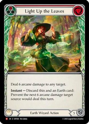 Light Up the Leaves (Red) () - Super Slam