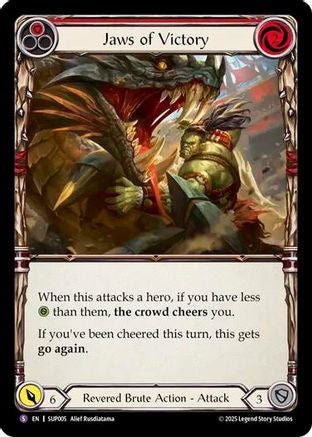 Jaws of Victory (SUP005) Rainbow Foil - Super Slam