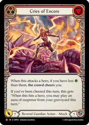 Cries of Encore (SUP012)  - Super Slam