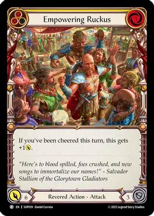 Empowering Ruckus (SUP039) Rainbow Foil - Super Slam