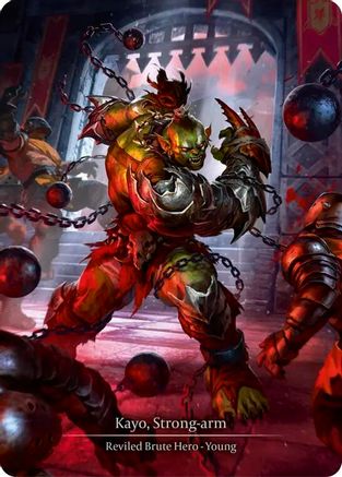 Kayo, Strong-arm (Marvel) (SUP064) Cold Foil - Super Slam