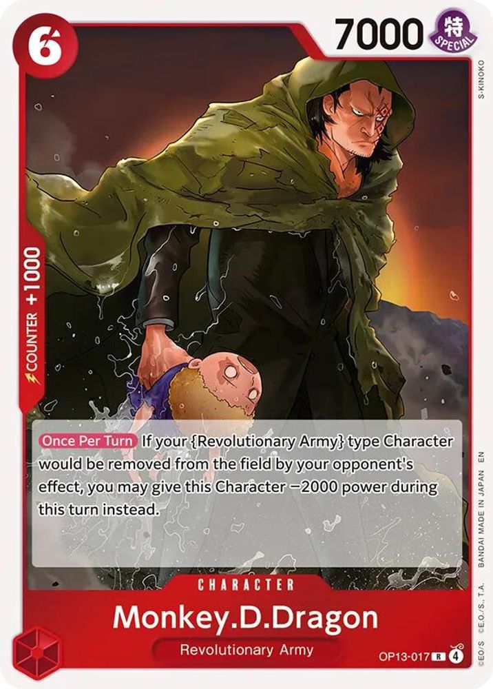 Monkey.D.Dragon (OP13-017) Foil