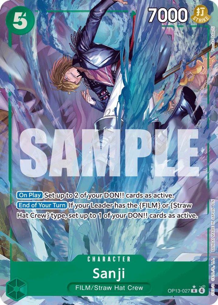 Sanji (Alternate Art) (OP13-027) Foil
