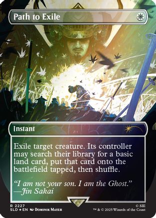 Path to Exile (2227) (Rainbow Foil) (2227) Foil - Secret Lair Drop Series