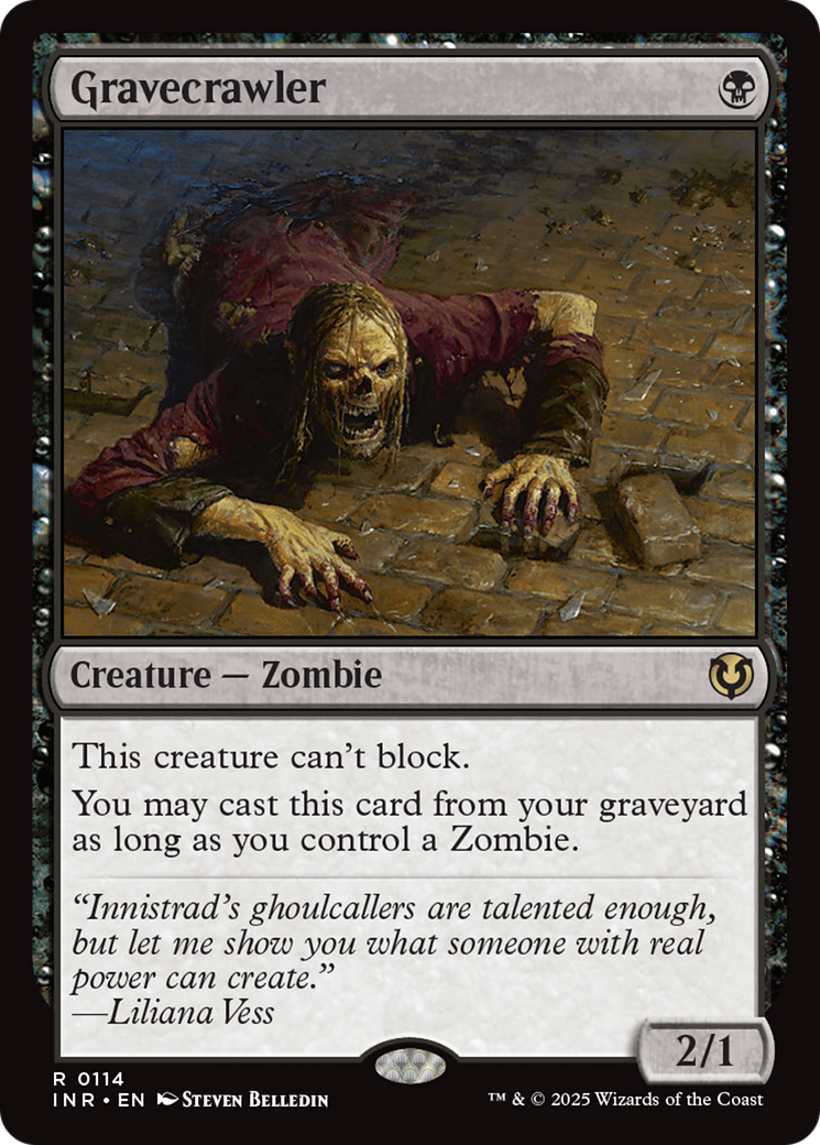 Gravecrawler Foil (114) - Innistrad Remastered
