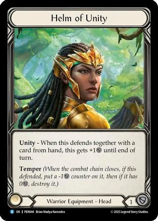 Helm of Unity (PEN044) Cold Foil - Compendium of Rathe