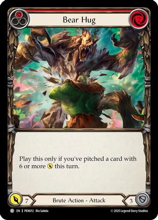 Bear Hug (Red) (PEN012) - Compendium of Rathe