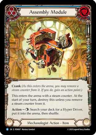 Assembly Module (Blue) (PEN067) - Compendium of Rathe