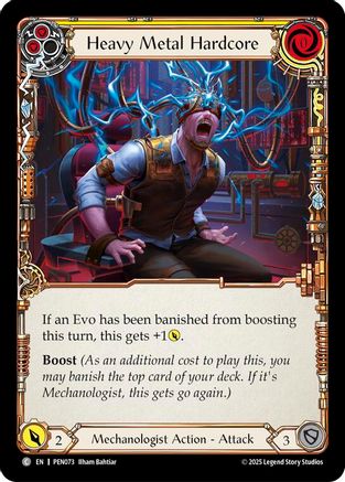 Heavy Metal Hardcore (Yellow) (PEN073) - Compendium of Rathe