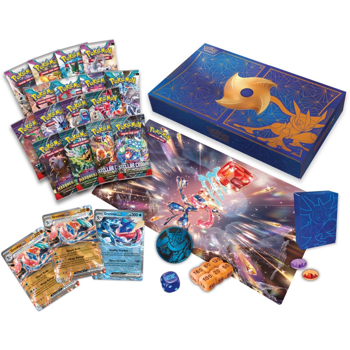 Pokémon TCG: Greninja ex Ultra Premium Collection