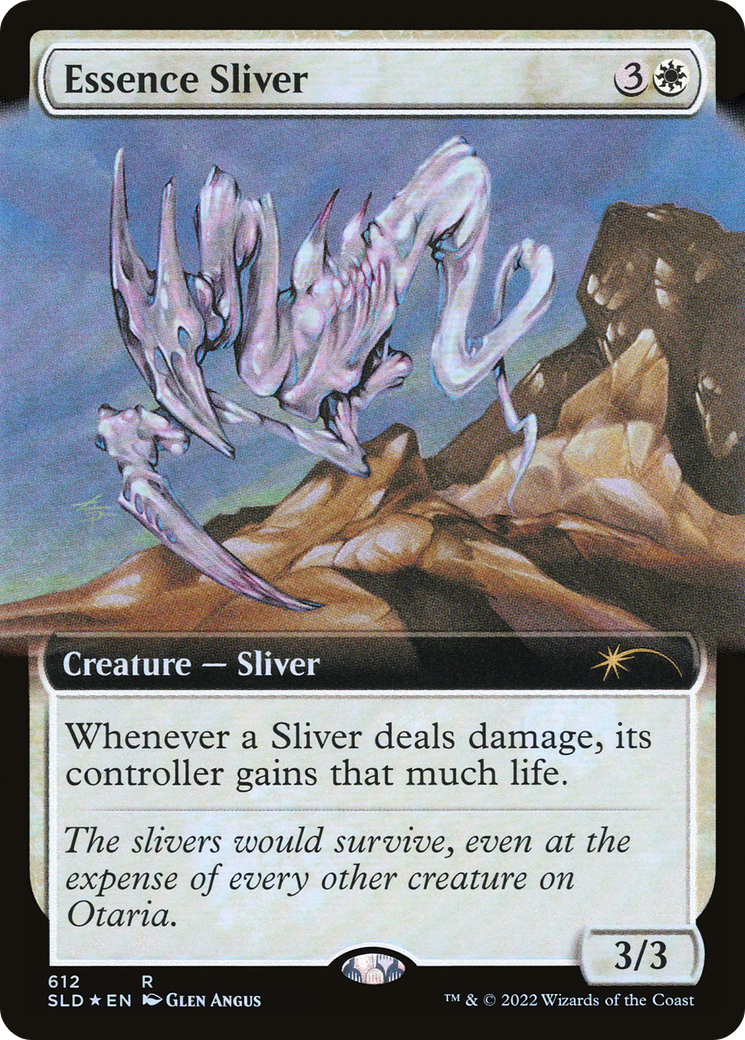 Essence Sliver (Extended Art) (612) Foil - Secret Lair Drop