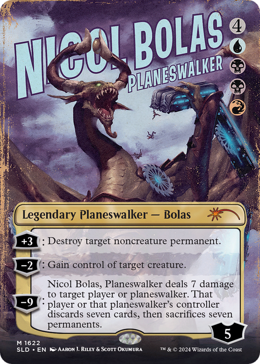 Nicol Bolas, Planeswalker (1622) - Secret Lair Drop