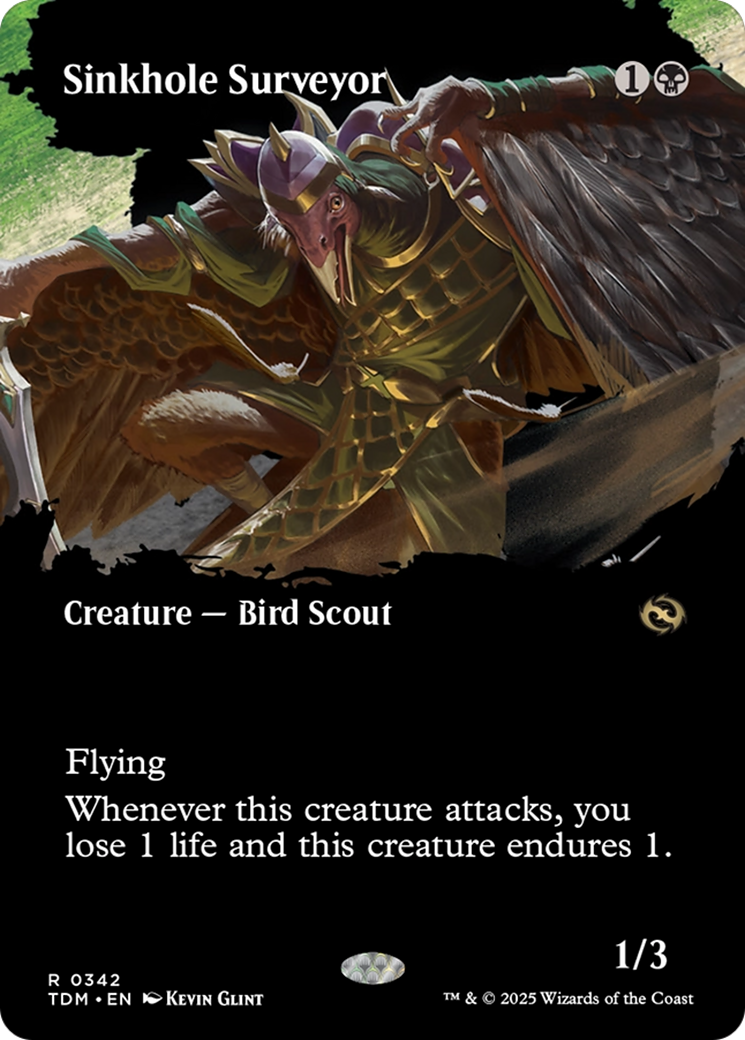 Sinkhole Surveyor (Borderless) (342) - Tarkir: Dragonstorm