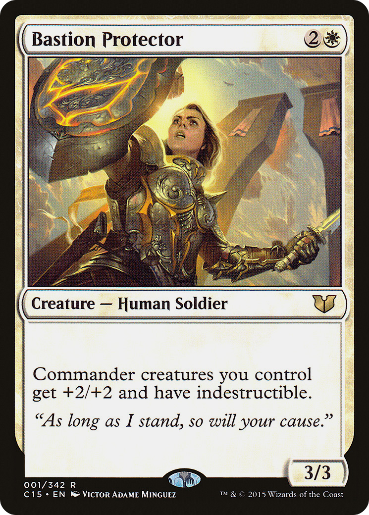 Bastion Protector (001) - Commander 2015