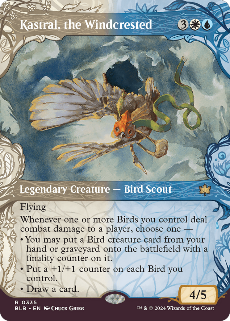 Kastral, the Windcrested: (Showcase)(Borderless) (335)