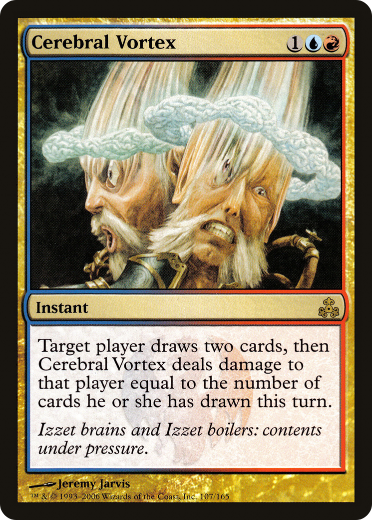 Cerebral Vortex (107) Foil - Guildpact