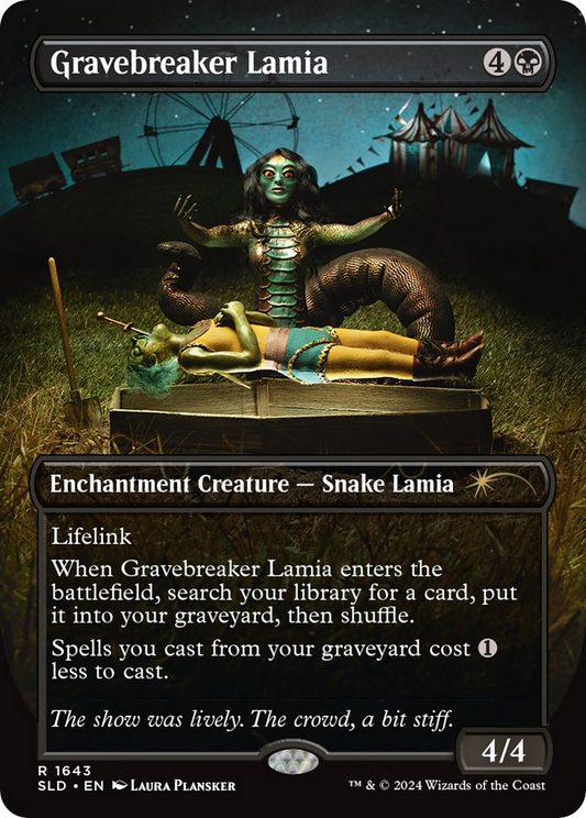Gravebreaker Lamia (1643) - Secret Lair Drop