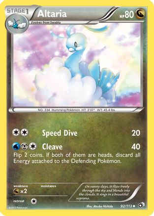 Altaria (92) Reverse Holofoil - Legendary Treasures