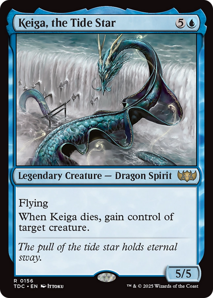 Keiga, the Tide Star (156) - Commander: Tarkir: Dragonstorm