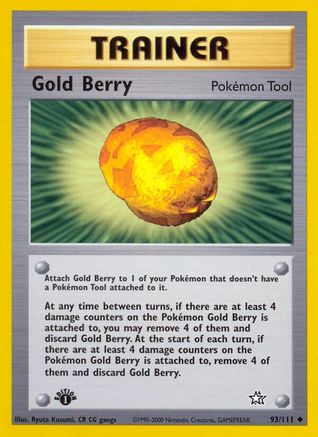 Gold Berry (93) 1st Edition - Neo Genesis
