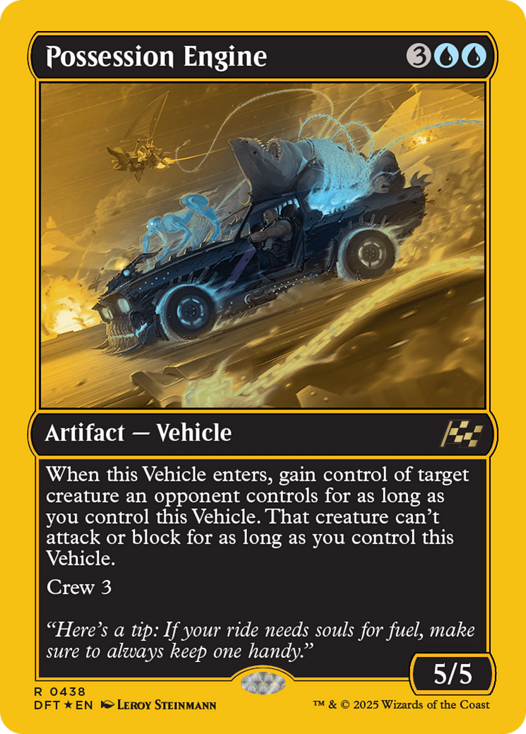 Possession Engine (First-Place Foil) Foil (438) - Aetherdrift