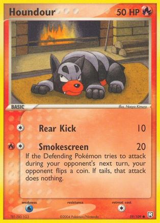 Houndour - 059/109 (59) - Team Rocket Returns