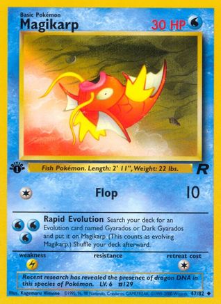 Magikarp (47) (1st Edition) - Team Rocket