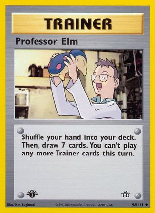 Professor Elm (96) 1st Edition - Neo Genesis