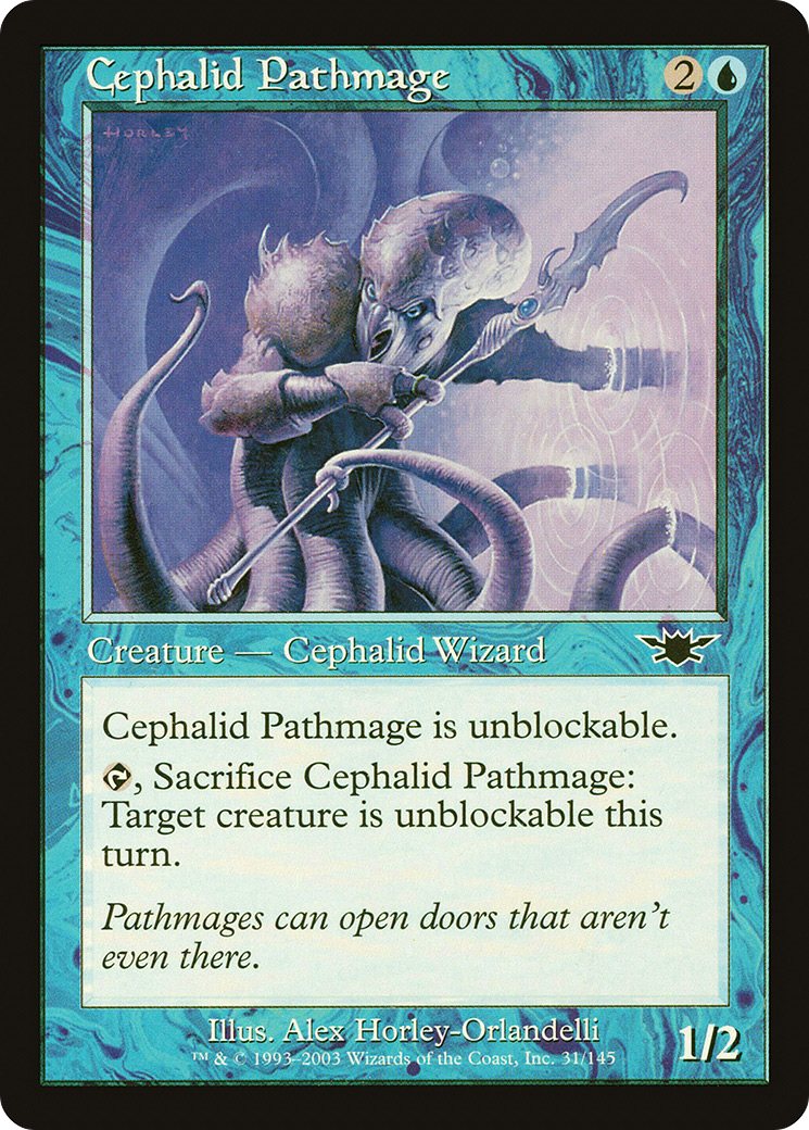 Cephalid Pathmage (Retro) (031) Foil - Legions