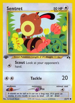 Sentret (63) 1st Edition - Neo Discovery