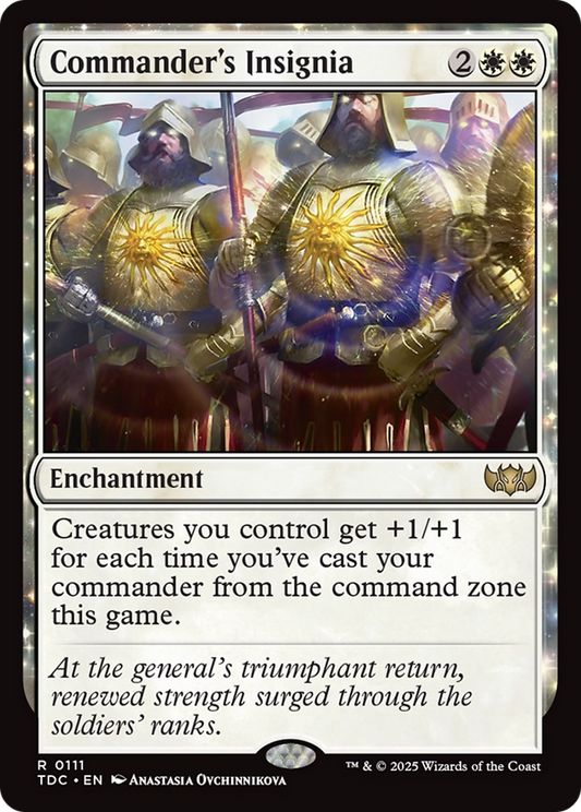 Commander's Insignia (111) - Commander: Tarkir: Dragonstorm