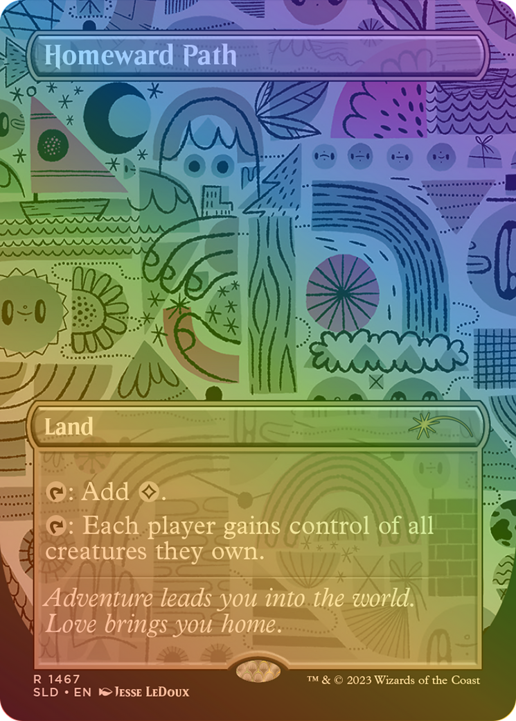 Homeward Path (1467★) Foil - Secret Lair Drop