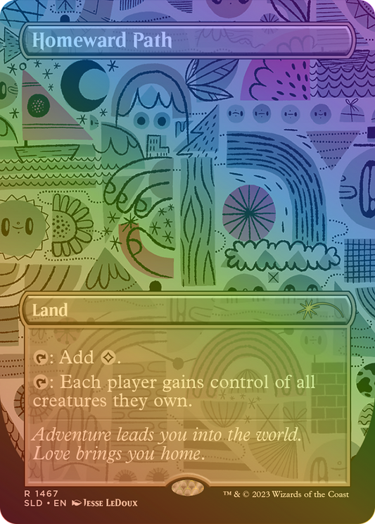 Homeward Path (1467★) Foil - Secret Lair Drop