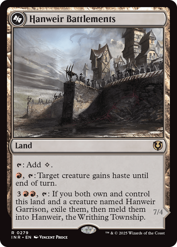Hanweir Battlements Foil (279) - Innistrad Remastered