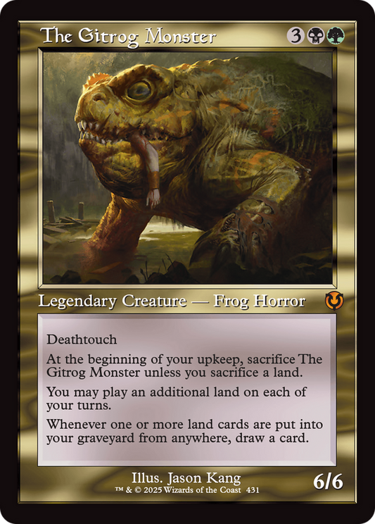 The Gitrog Monster (Retro Frame) Foil (431) - Innistrad Remastered