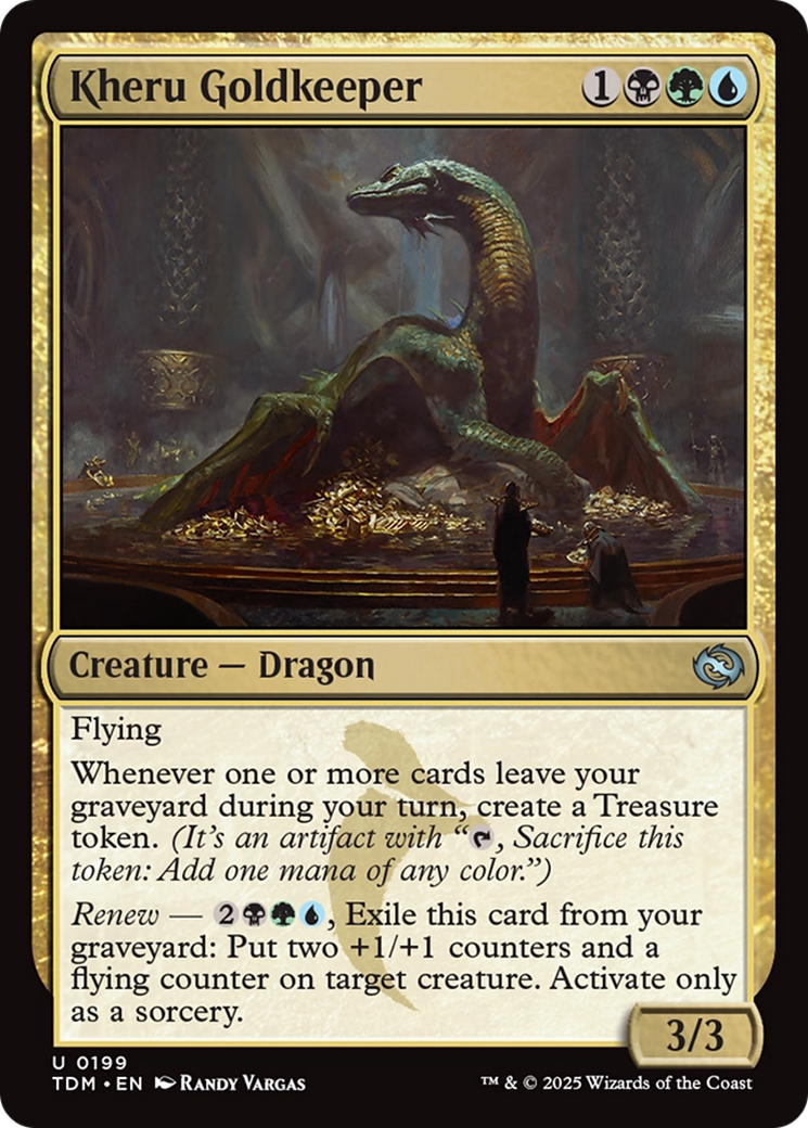 Kheru Goldkeeper (199) Foil - Tarkir: Dragonstorm