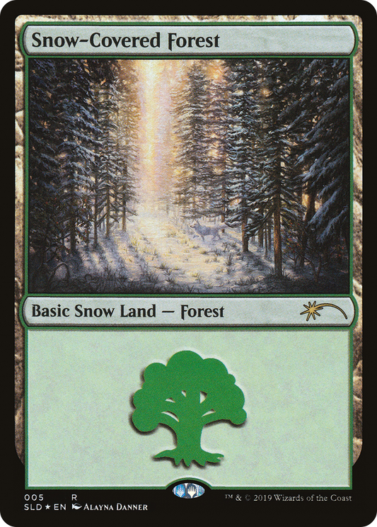 Snow-Covered Forest (005) Foil - Secret Lair Drop