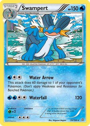 Swampert (35) - XY Primal Clash