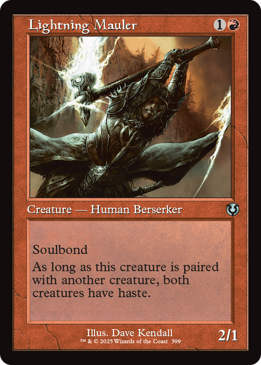 Lightning Mauler (Retro Frame) Foil (399) - Innistrad Remastered