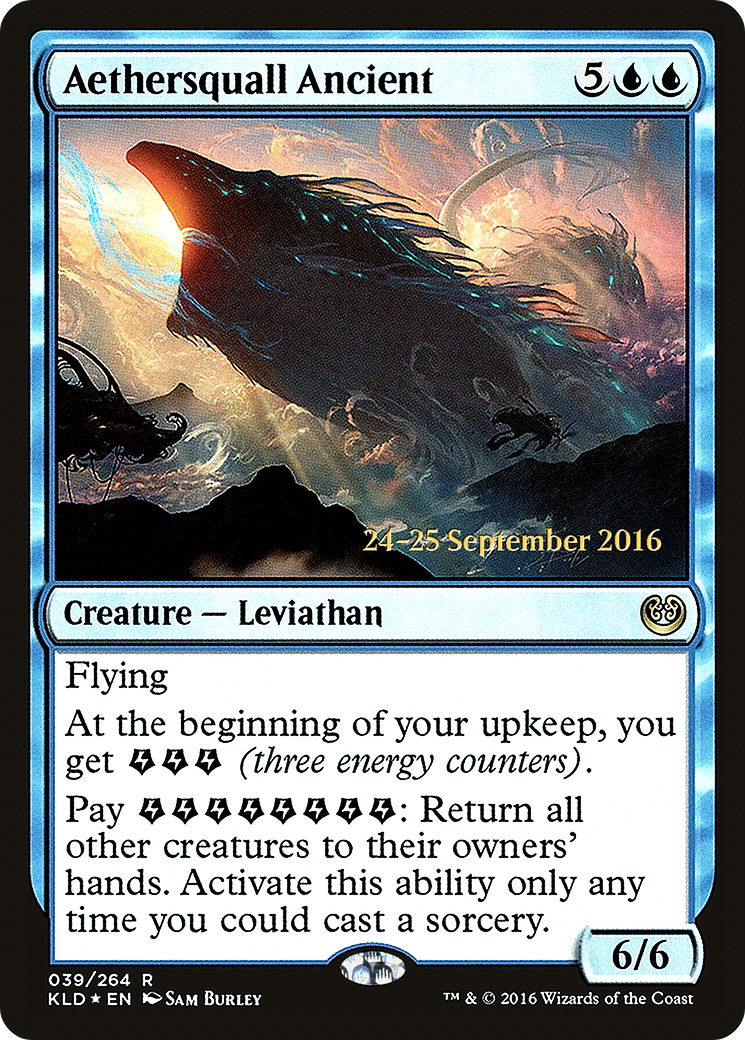 Aethersquall Ancient (Prerelease) (039) Foil - Kaladesh Promos