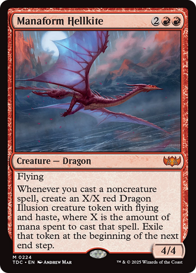 Manaform Hellkite (224) - Commander: Tarkir: Dragonstorm