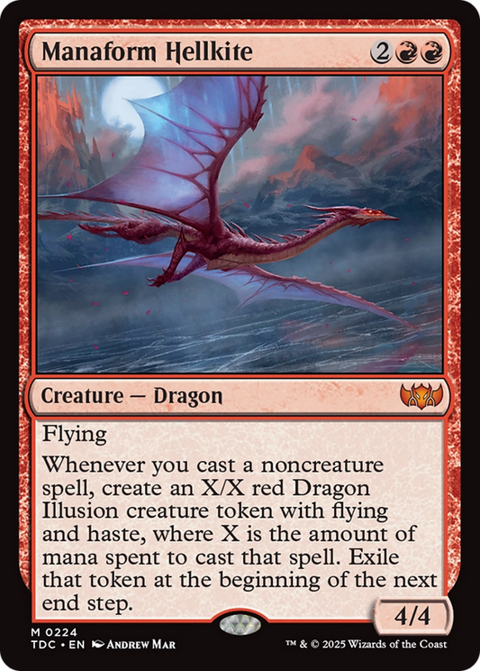 Manaform Hellkite (224) - Commander: Tarkir: Dragonstorm