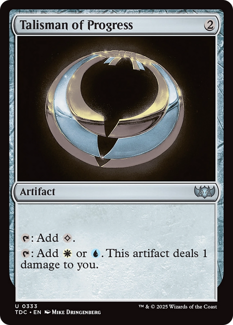 Talisman of Progress (333) - Commander: Tarkir: Dragonstorm