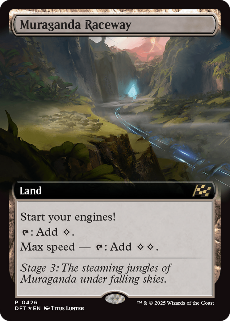 Muraganda Raceway (0426) (Extended Art) Foil (426) - Aetherdrift