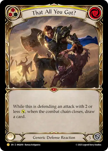 That All You Got? (ANQ018) - Compendium of Rathe: Antiquity Pack