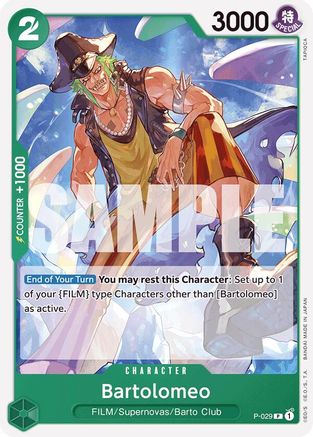 Bartolomeo (Reprint) (P-029)