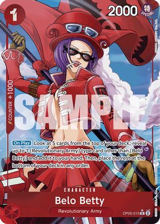 Belo Betty (Alternate Art) (OP05-015) Foil