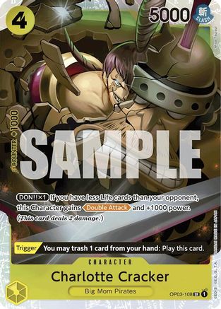 Charlotte Cracker (Reprint) (OP03-108) Foil