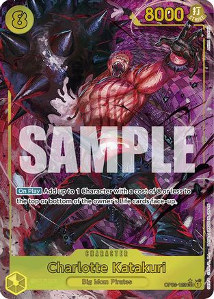 Charlotte Katakuri (Alternate Art) (OP03-123) Foil