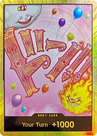 DON!! Card (Big Mom) (Gold) Foil - PRB01